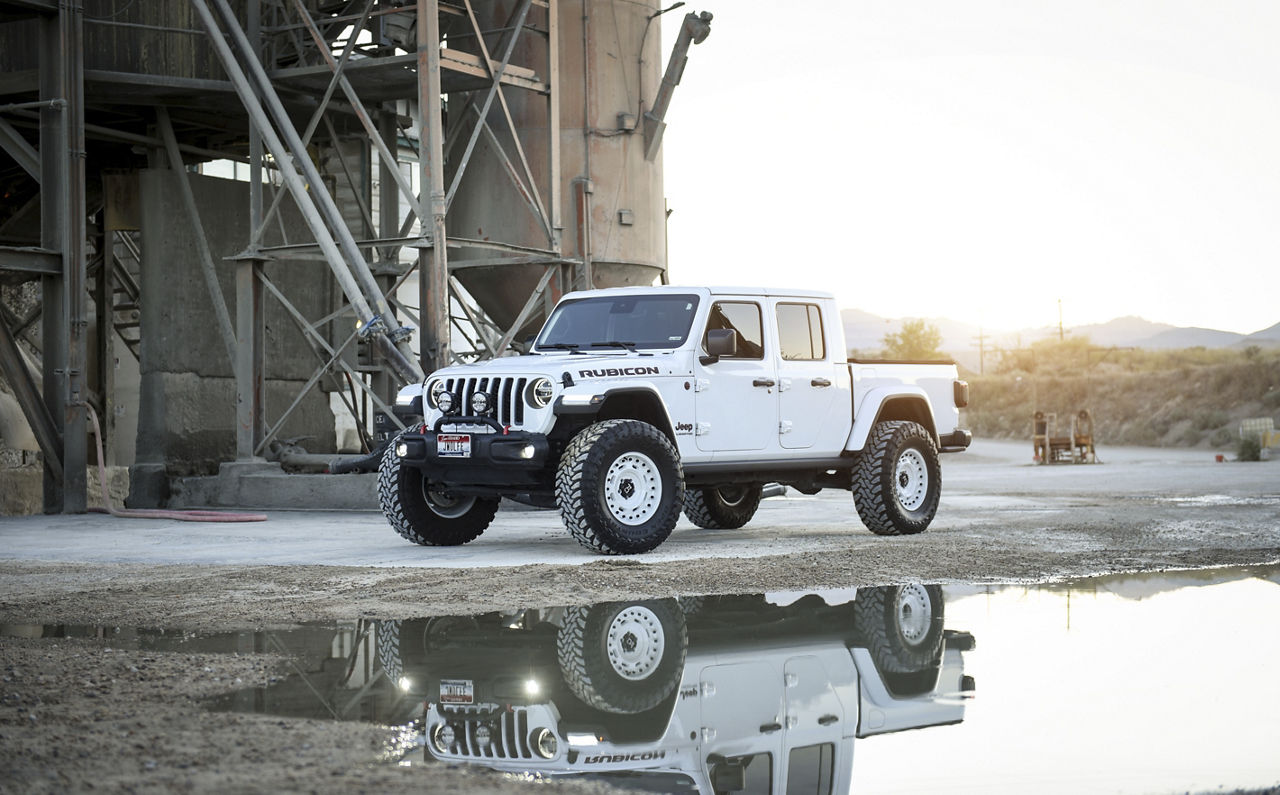 2021 Jeep Gladiator - Black Rhino AXLE - White | Black Rhino